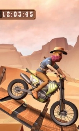 山地摩托车牛仔图1