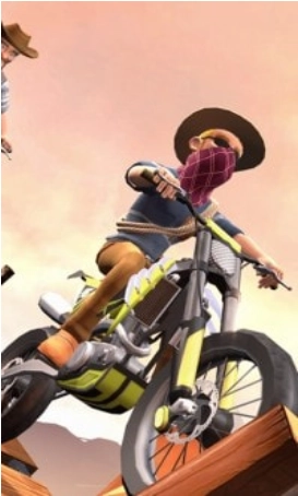 山地摩托车牛仔图3