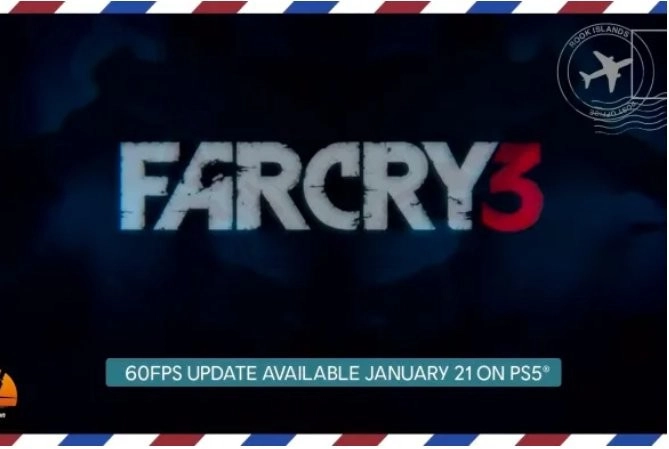1月21日，《孤岛惊魂3》PS版将推出免费的60帧更新内容