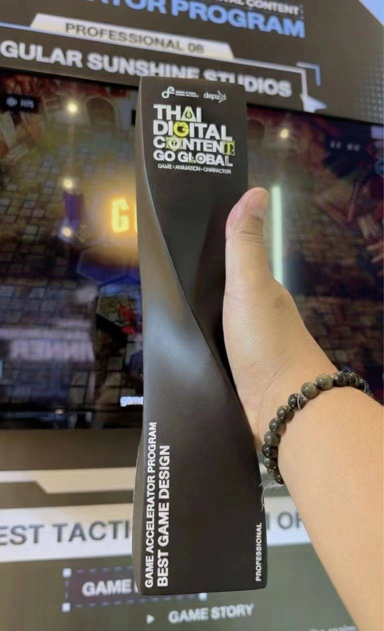 泰国独立游戏最佳玩法设计大奖被《罪域征途》收入囊中！