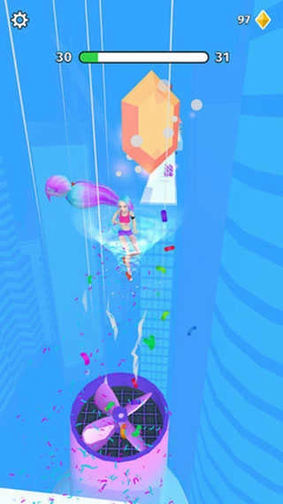 头发挑战赛游戏(4)