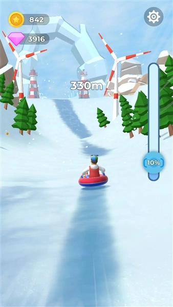 雪橇冲浪手(1)
