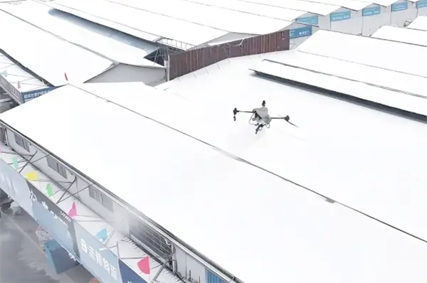 无人机除雪业务行情火爆蔬菜大棚需求快速攀升