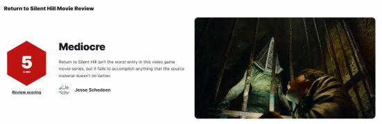 IGN给《重返寂静岭》打出5分评价：更推荐大家去玩游戏原作