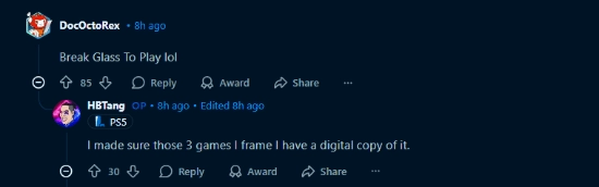 外國(guó)玩家將《黑神話》實(shí)體盤(pán)裱起來(lái)展示：它絕對(duì)是我今年的最佳之選！