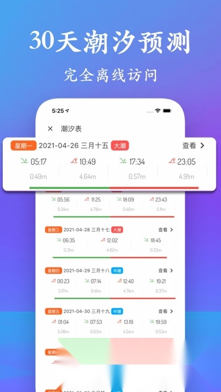 流浪潮汐表直装版图4