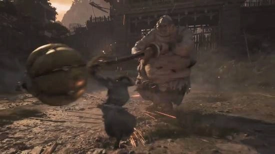 《影之刃零》激烈战斗实机演示：聚焦大胃袋BOSS环节