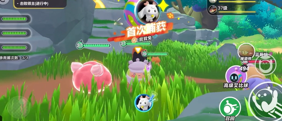 蛋仔派对里茸茸兔的捕捉点位在哪里？要怎么抓到茸茸兔呢