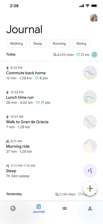 Googlefit谷歌健身手机免费版图2