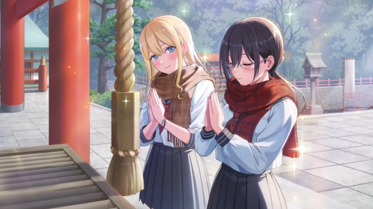 《2.5次元的诱惑天使们的舞台》开启期间限定活动『2.5次元的爱情～新年回忆～』，同步推出【随风摇曳的美丽身姿】羽生真由梨