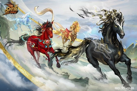 绝版神骏限时觉醒！魔域马年幻兽战力至强+终极豪礼在线狂送，错过再等一年！