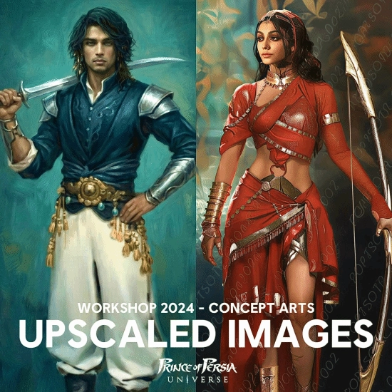 《波斯王子：时之砂重制版》原画流出角色设定大改网友疑惑：这是哪位？