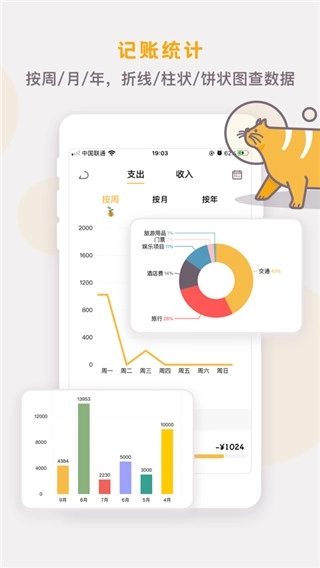 懒猫存钱
