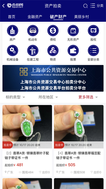 公拍网拍卖平台手机正版图2