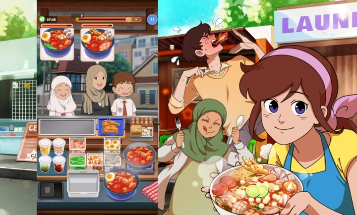 印尼肉汁面摊手游无广告版