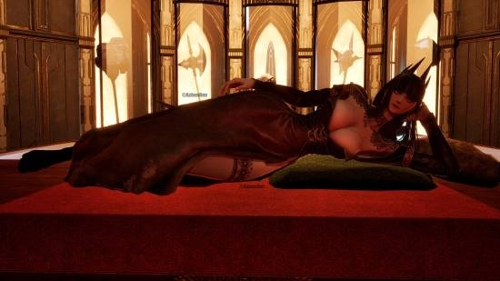 绝景！《噬血代码2》商人角色意外爆红身材比例堪称夸张