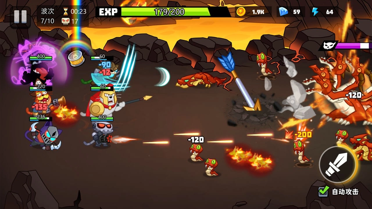 猫咪勇士冒险无广告版