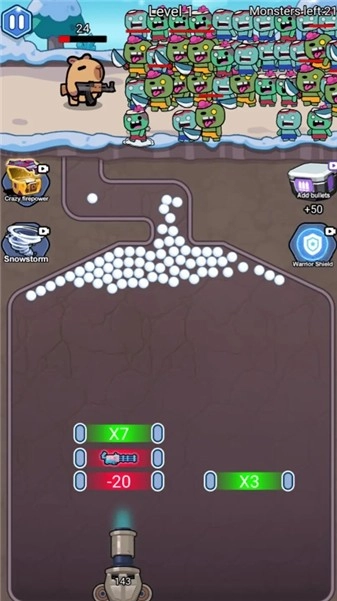 雪球子弹倍增器游戏官方版