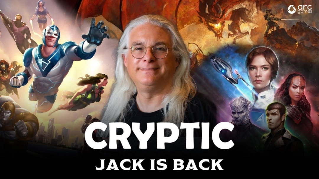 知名游戏创始人、MMO先驱Jack Emmert宣告回归，再度执掌Cryptic Studios