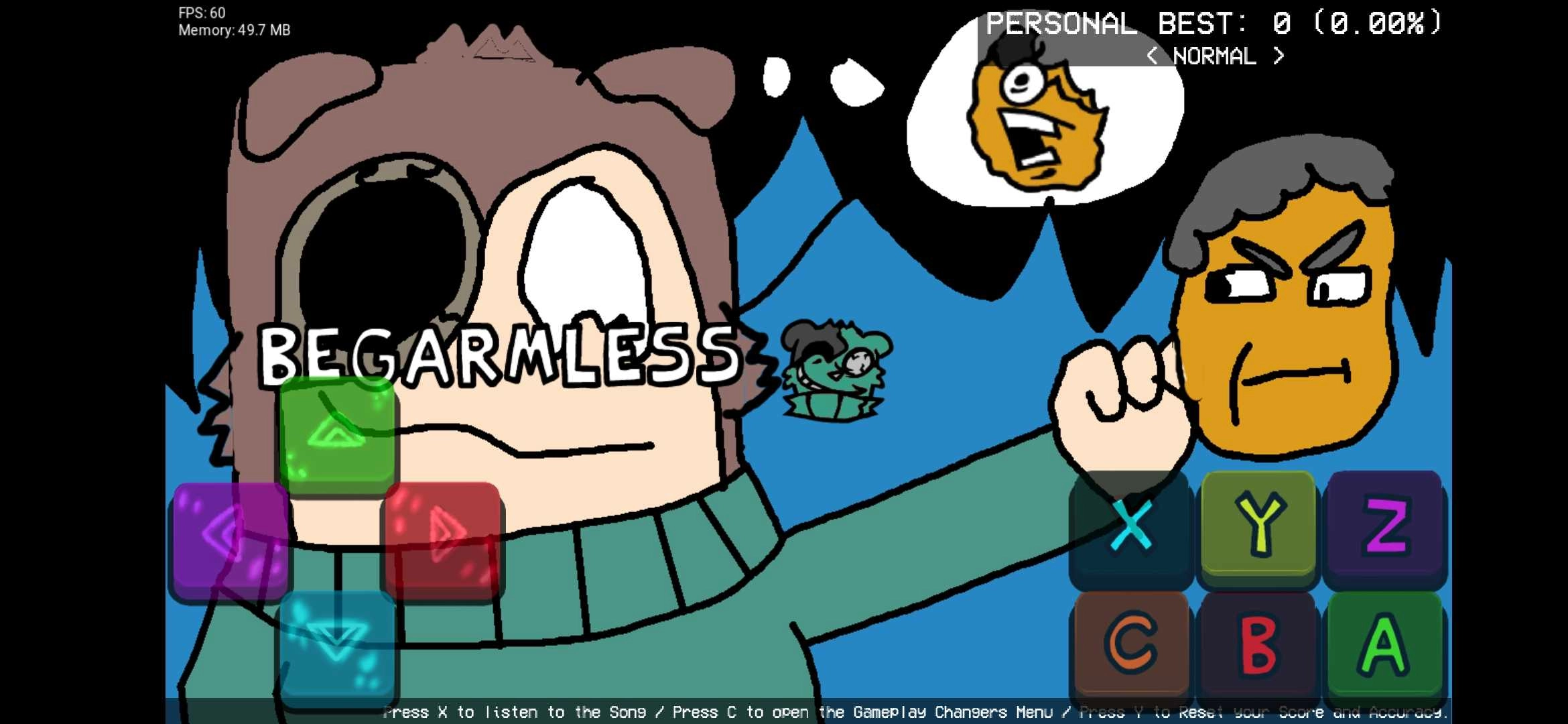 FNF begarmless直装版