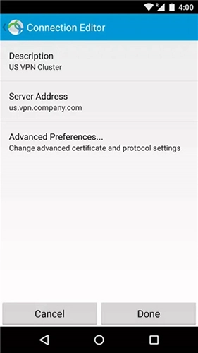 anyconnect 官方版图1