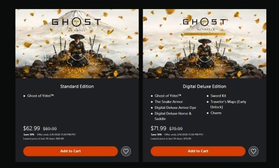 索尼玩套路？PS针对特定玩家推出《羊蹄山之魂》折扣活动！