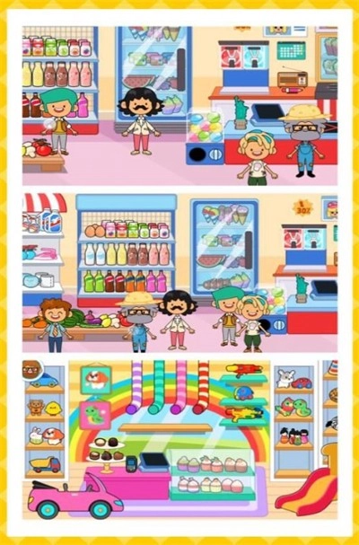 小黄卡通世界游戏纯净最新版