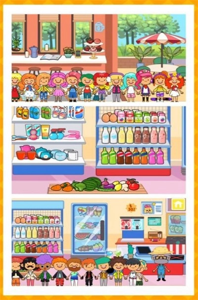 小黄卡通世界游戏纯净最新版