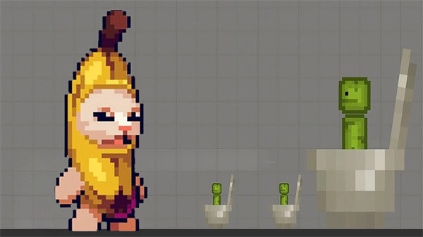 疯狂人类甜瓜游戏绿色版