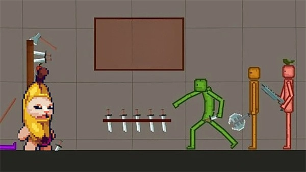 疯狂人类甜瓜游戏绿色版