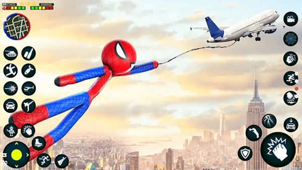 火柴人绳索蜘蛛侠手游版