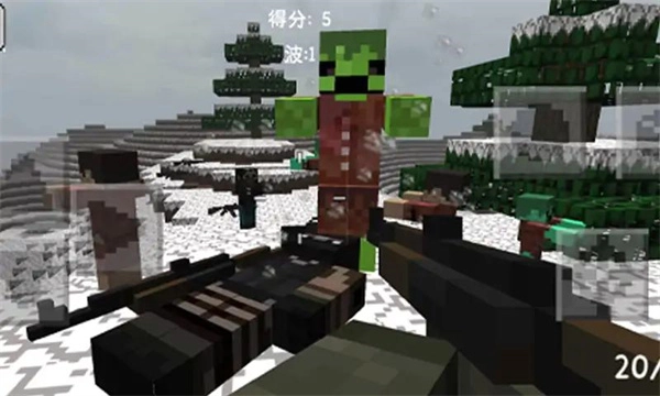 方块战争僵尸通用版