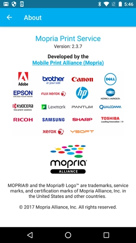 Mopria Print Service官方正版图1