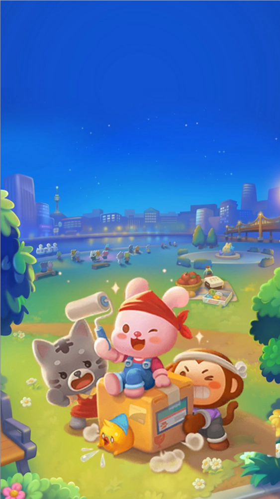 开心甜甜圈派对游戏无广告版