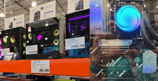 商家怕得不行！商场里的电脑内存条全被拆下来了，就怕遭窃