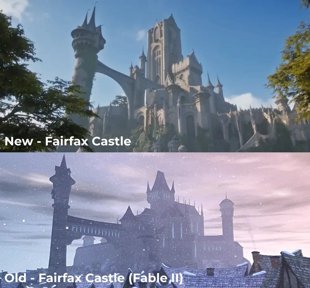 《神鬼寓言》新作与前几作场景对比：游戏迎来大进化