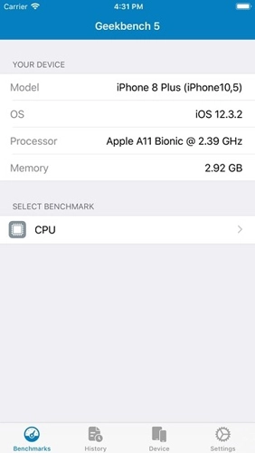 Geekbench 5通用版图3