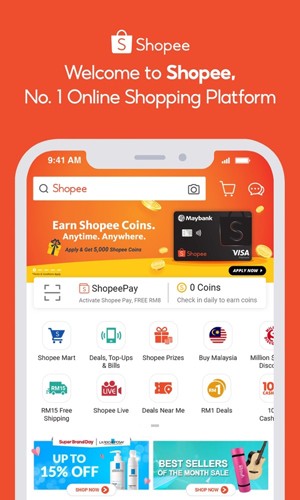 shopee泰国站手机端图1