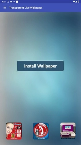 transparent live wallpaper 手机正版图3