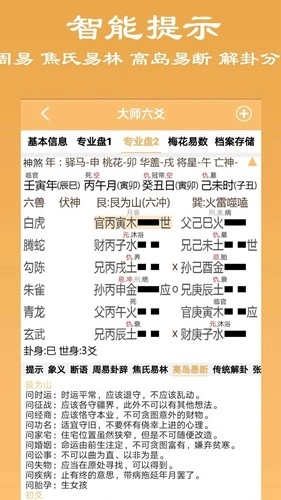 大师六爻软件最新免费版图2