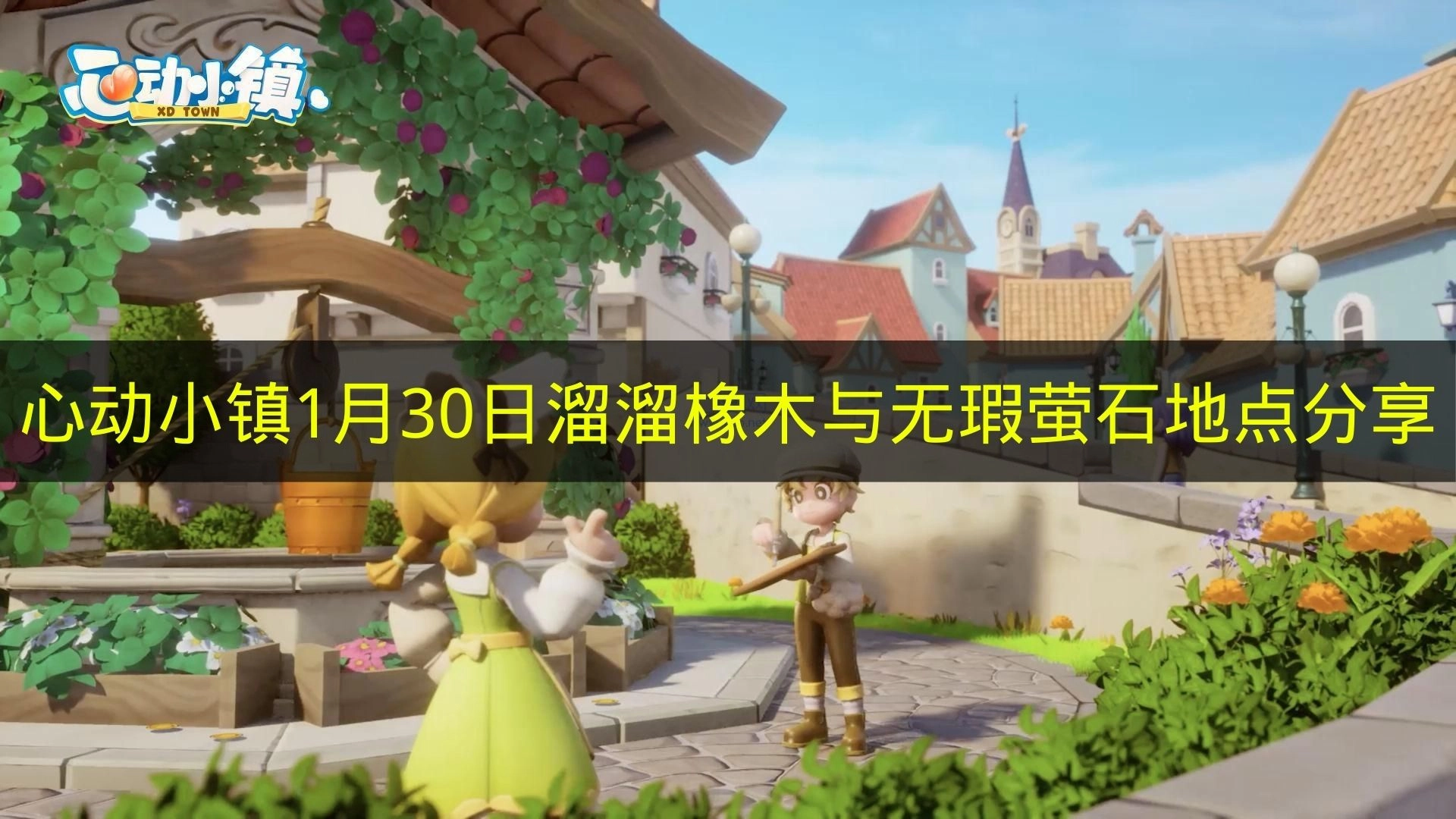 1月30日《心动小镇》溜溜橡木与无瑕萤石地点分享