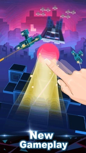 滾動的天空電音關(guān)卡版截圖2