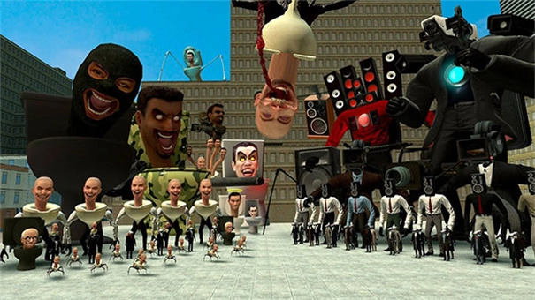 幕后的Nextbots沙盒游戏绿色版图3