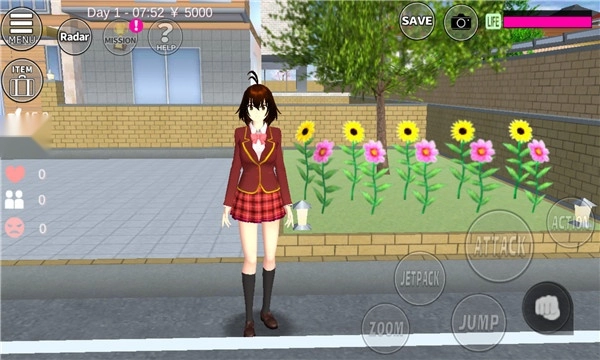 樱花校园模拟器七七酱同款游戏官方版图4