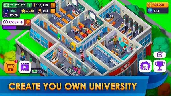 大学帝国大亨(University Empire Idle Tycoon)免费原版图2