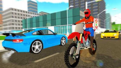 比萨自行车送货员模拟器手机最新版图1