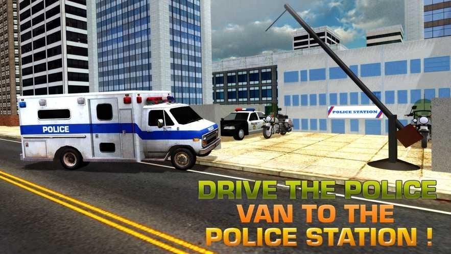 警方运送越狱者(PoliceTransportPrisonEscape)手游无广告版图3