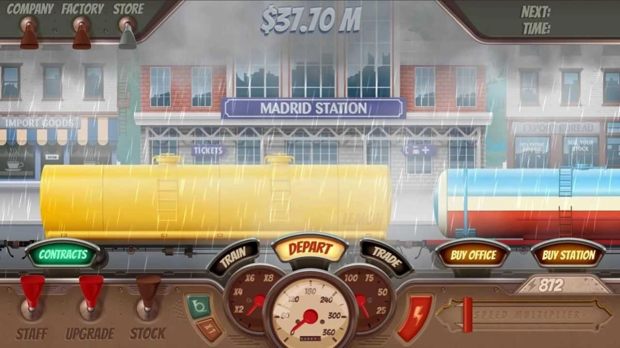 空闲货运火车大亨通用版图3