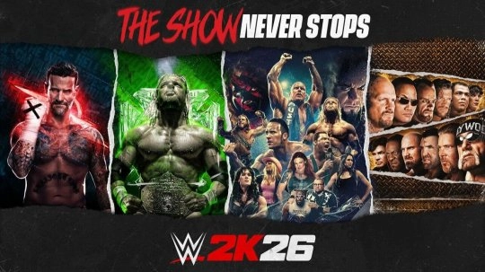 硬汉必玩的动作格斗3A大作《WWE 2K26》最新动态新鲜出炉