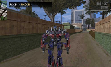 gtasa变形金刚mod(GTA:SA变形金刚器)最新免费版
